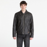 Guess Jeans Pu Leather Jacket Jet Black - Dydis M (M6RL0OWI860-JTMU Striukės)