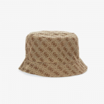 Kapelusz GUESS Noelle II Db Face Jcq Rain Hat Light Blue Logo - Dydis M (AW5504POL01-LUL Kitos kepurės)