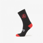 Jordan Flight Club Cushioned Crew Socks Black/ University Red/ University Red - Dydis M (IF3502-010 Kojinės)