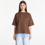 Karl Kani Signature Stencil Peached Oversized T-Shirt Brown - Dydis M (PD00014043 Mar&scaron;kinėliai)