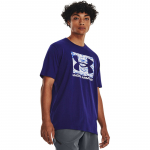 Under Armour Abc Camo Boxed Logo Ss Blue - Dydis M (1361673-468 Mar&scaron;kinėliai)