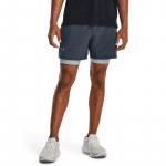 Under Armour Launch Elite 2In1 5'' Short Gray - Dydis M (1376511-044 &Scaron;ortai)