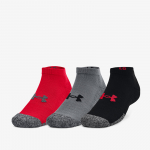 Under Armour Heatgear Low Cut Socks 3-Pack Red - Dydis M (1346753-600 Kojinės)