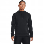 Under Armour Armour Fleece Lc Hoodie Black - Dydis M (1373055-001 Džemperiai)