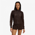 adidas Knitted Crochet Firebird Track Top Aurora Coffee - Dydis M (KE0202 Džemperiai)