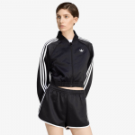 adidas Satin Sst Jacket Black/ White - Dydis M (KS9371 Striukės)