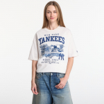 New Era MLB Slub Stadium OS Tee New York Yankees UNISEX Off White - Dydis M (60856218 Mar&scaron;kinėliai)