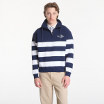 Tommy Hilfiger Nautical Block Stripe 1/4 Zip Carbon Navy - Dydis M (MW0MW43190 DCC Džemperiai)