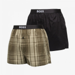 Bokserki Hugo Boss 2-Pack Boxer Shorts Ew Black - Dydis M (50535781-348 &Scaron;ortai)