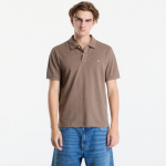 Gant Reg Shield Ss Pique Polo Dark Hazelnut Melange - Dydis M (2210294 Mar&scaron;kinėliai)