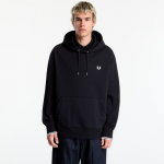 FRED PERRY Tipped Hooded Sweatshirt Black - Dydis M (M3492 102 Džemperiai)