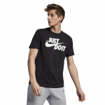 Nike NSW Just Do It Swoosh mar&scaron;kinėliai - Dydis M (AR5006-011 Mar&scaron;kinėliai)