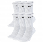 Nike Everyday Cotton Cushioned Crew kojinės - Dydis M (SX7666-100 Kojinės)
