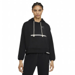 Nike Wmns Dri-FIT Swoosh Fly Standard Issue Basketball Hoodie džemperis - Dydis M (DA6483-010 Džemperiai)