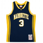 Mitchell & Ness NCAA Swingman Jersey Dwayne Wade MARQUETTE 2002-03 - Dydis M (SMJY4227-MAU02DWAASBL Mar&scaron;kinėliai)