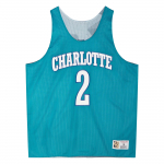 Mitchell & Ness NBA Reversible Tank Update Charlotte Hornets Larry Johnson - Dydis M (TMTK3208-CHOYYLJOHRBL Mar&scaron;kinėliai)