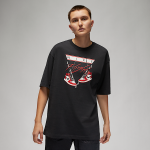 Jordan Flight Oversized T-Shirt - Dydis S (DV1411-010 Mar&scaron;kinėliai)