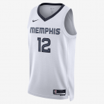 Nike Dri-FIT NBA Swingman Jersey Memphis Grizzlies Association Edition 2022/23 - Dydis Ja Morant - Dydis S (DN2082-100 Mar&scaron;kinėliai)
