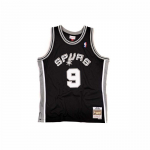 Mitchell & Ness NBA Swingman San Antonio Spurs Tony Parker#9 - Dydis S (SMJYLG19018-SASBLCK0 Mar&scaron;kinėliai)