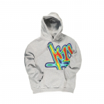 K1X - Dydis Wrap Around Tag Hoody Grey - Dydis S (6021861 Džemperiai)