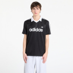 adidas Archive Collar Engineered Jersey Black - Dydis S (KE3584 Mar&scaron;kinėliai)