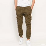 Urban Classics Cargo Jogging Pants Green - Dydis S (TB1268-olive Kelnės)