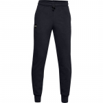 Under Armour Rival Fleece Joggers Black - Dydis S (1357628-001 Kelnės)