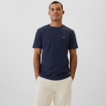 GAP Micro Logo Crew Tapestry Navy - Dydis S (502022-03 Mar&scaron;kinėliai)