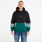adidas Archive Cutline Hoodie Black/ Collegiate Green - Dydis S (JY2798 Džemperiai)