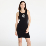 Sukienka Calvin Klein Jeans Sl Cotton 1X1 Rib Dress Black - Dydis S (LV044C203G UB1 Suknelės)