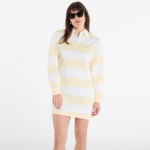 Sukienka Calvin Klein Jeans Ls Varsity Stripe Mini Polo Snow White Stripe - Dydis S (LV047F214G HW6 Suknelės)