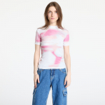 Calvin Klein Jeans Rib Tee White - Dydis S (J20J223169 0LA Mar&scaron;kinėliai)