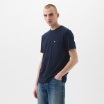 GAP Pocket Micro Logo Tee Tapestry Navy - Dydis S (857901-02 Mar&scaron;kinėliai)