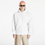 Nike Solo Swoosh Men's Fleece Pullover Hoodie Birch Heather/ White - Dydis S (DX1355-051 Džemperiai)