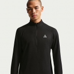 Nike ACG Men's Dri-FIT Mid-Layer 1/4-Zip Trail Running Top Black/ Black/ Summit White - Dydis S (IO9669-010 Mar&scaron;kinėliai)