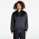 Urban Classics Ladies Oversized Satin Bomber Jacket Black - Dydis S (TB4745-00007 Striukės)