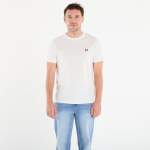 FRED PERRY Crew Neck T-Shirt Snow White - Dydis S (M1600V 129 Mar&scaron;kinėliai)