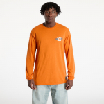 Horsefeathers Fury Long Sleeve Bike Jersey Burnt Orange - Dydis S (SM1273L Mar&scaron;kinėliai)