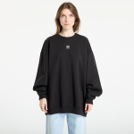 adidas Essentials Fleece Long Oversized Crew Sweatshirt Black - Dydis S (IY1834 Džemperiai)