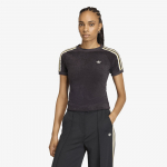 adidas Terry Towel Cali T-Shirt Black - Dydis S (KD1412 Mar&scaron;kinėliai)