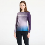 Horsefeathers Wmns Quantum Ls Bike Jersey Iris Fade Out - Dydis S (TW043B Mar&scaron;kinėliai)