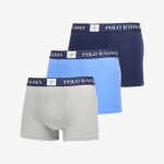 Bokserki Ralph Lauren Cotton Trunk 3-Pack Multicolor - Dydis S (714981412009 &Scaron;ortai)