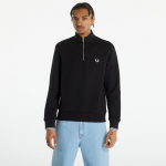 FRED PERRY Half Zip Sweatshirt Black - Dydis S (M3574 102 Džemperiai)