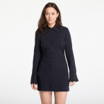 Sukienka Desigual Seattle Striped Slim Dress Blue - Dydis S (24WWVW635000 Suknelės)