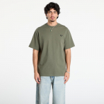 FRED PERRY Relaxed T-Shirt Laurel Wmns Green - Dydis S (M8710 W19 Mar&scaron;kinėliai)