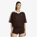 adidas Knitted Crochet Polo Aurora Coffee - Dydis S (KE0198 Mar&scaron;kinėliai)