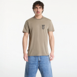 Horsefeathers Pedal Tech T-Shirt Taupe - Dydis S (TM088C Mar&scaron;kinėliai)