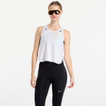 Nike AeroSwift Women's Dri-FIT ADV Cropped Running Tank Top Off White/ Black - Dydis S (IF3647-101 Mar&scaron;kinėliai)