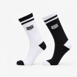 Dickies Philipsburg Socks 2-Pack White/ Black - Dydis S (DK0A4Z3Q0WH1 Kojinės)