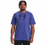 Under Armour Wash Tonal Sportstyle Ss Blue - Dydis S (1377283-469 Mar&scaron;kinėliai)